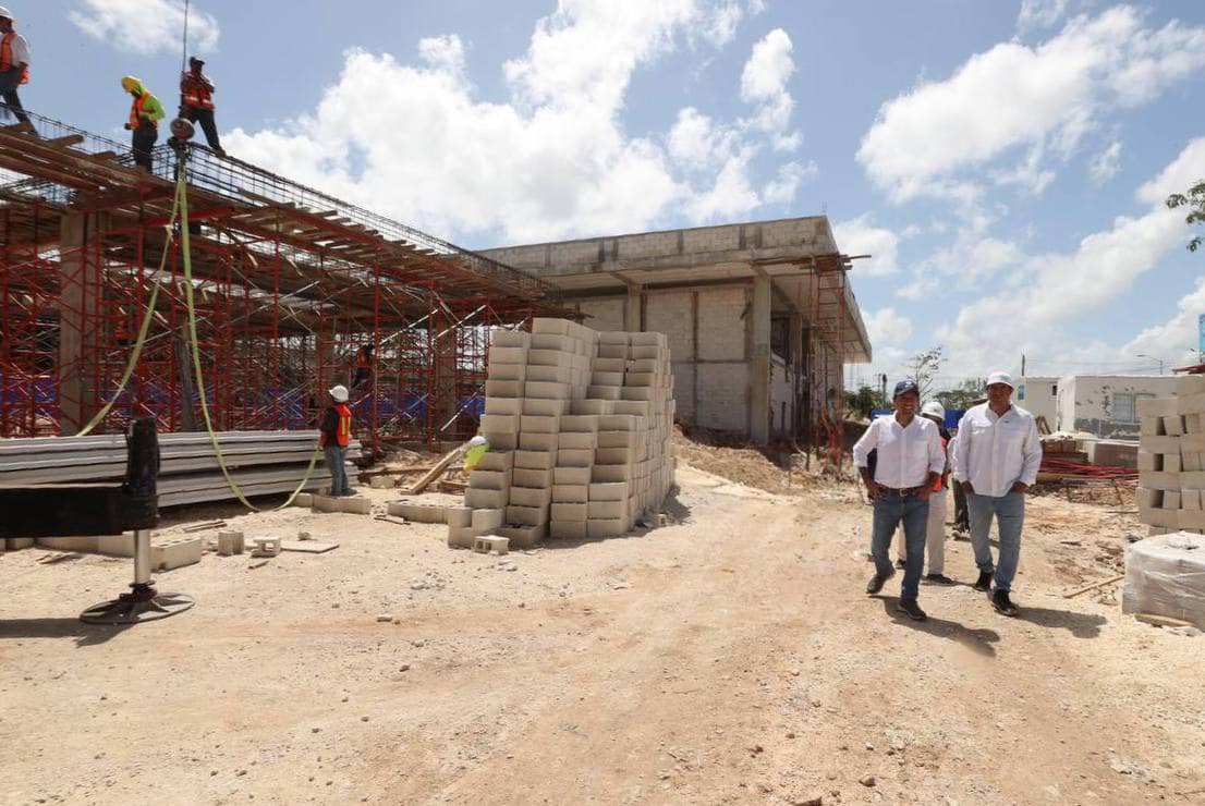 Avanza la construcción del CETRAM en Motul 6