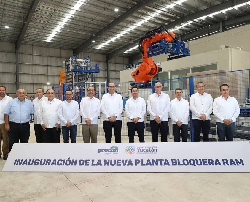 Inauguración de la nueva planta bloquera RAM de Grupo Industrial Procon 2