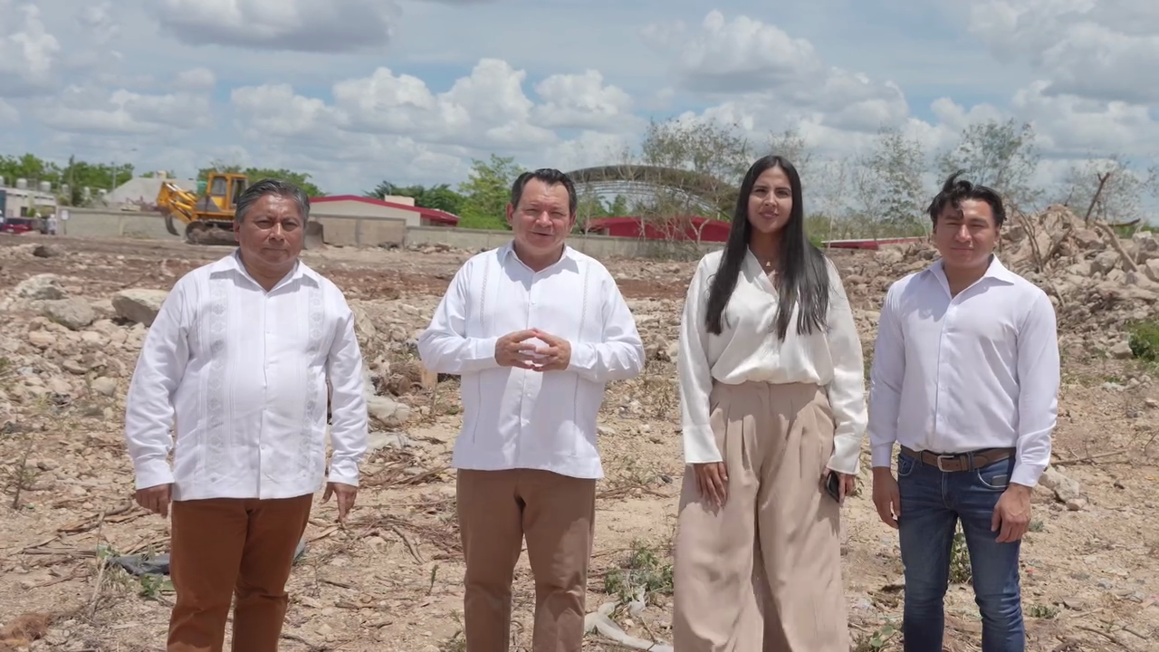 Arranca construcción de nueva secundaria en Kanasín 1