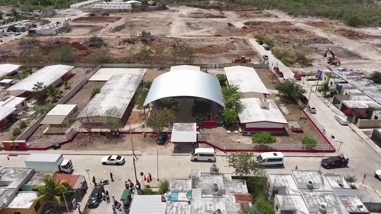 Arranca construcción de nueva secundaria en Kanasín